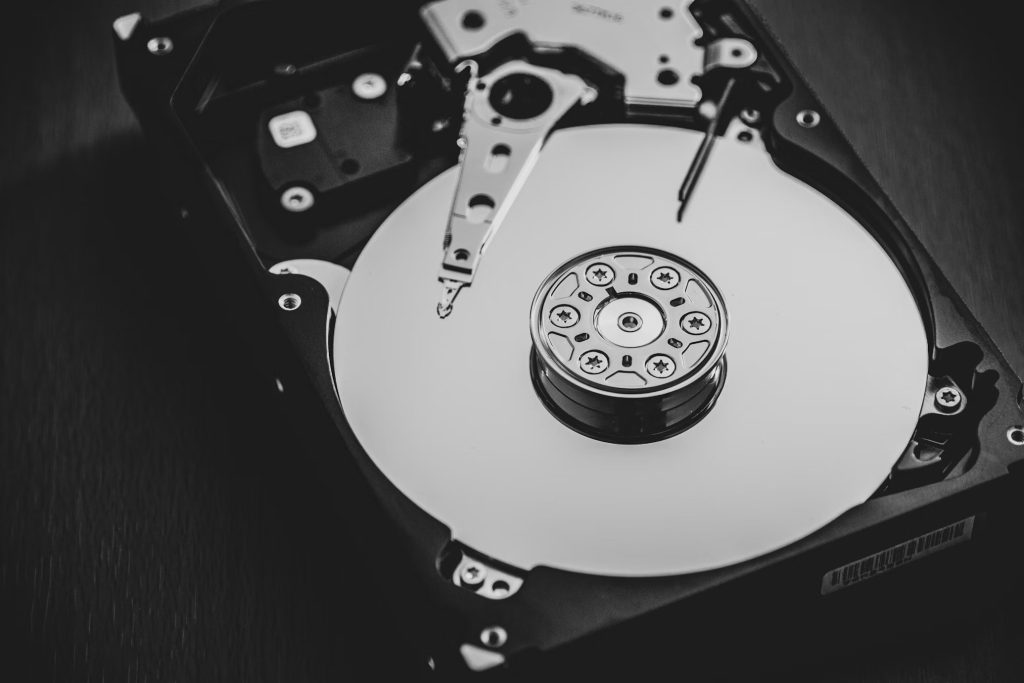 HDDが認識するが読み込めないイメージ