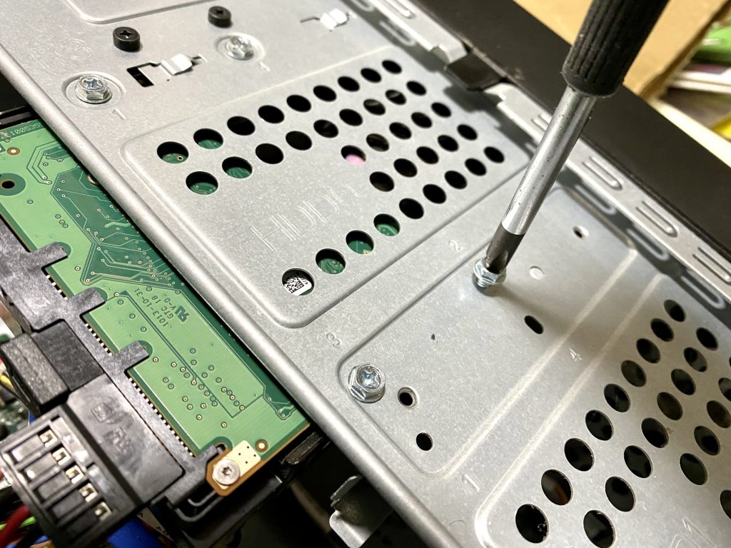 SSDのデータ復旧作業