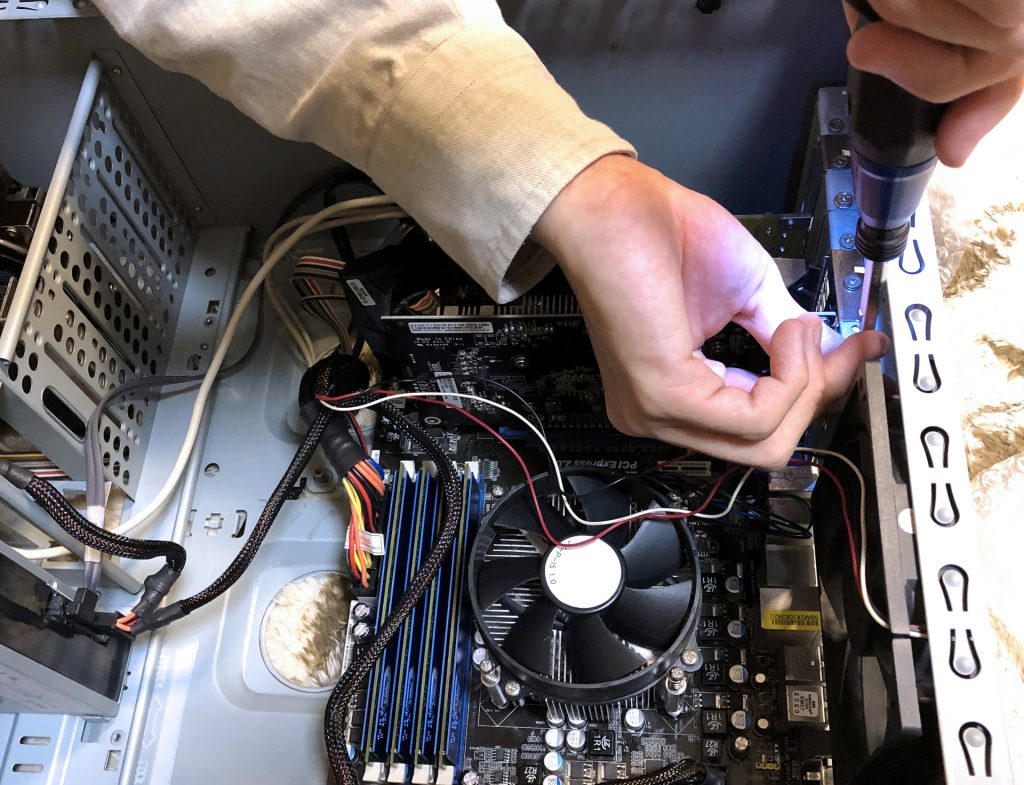 SSDのデータ復旧作業