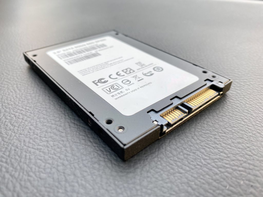 電力不足の外付けSSD
